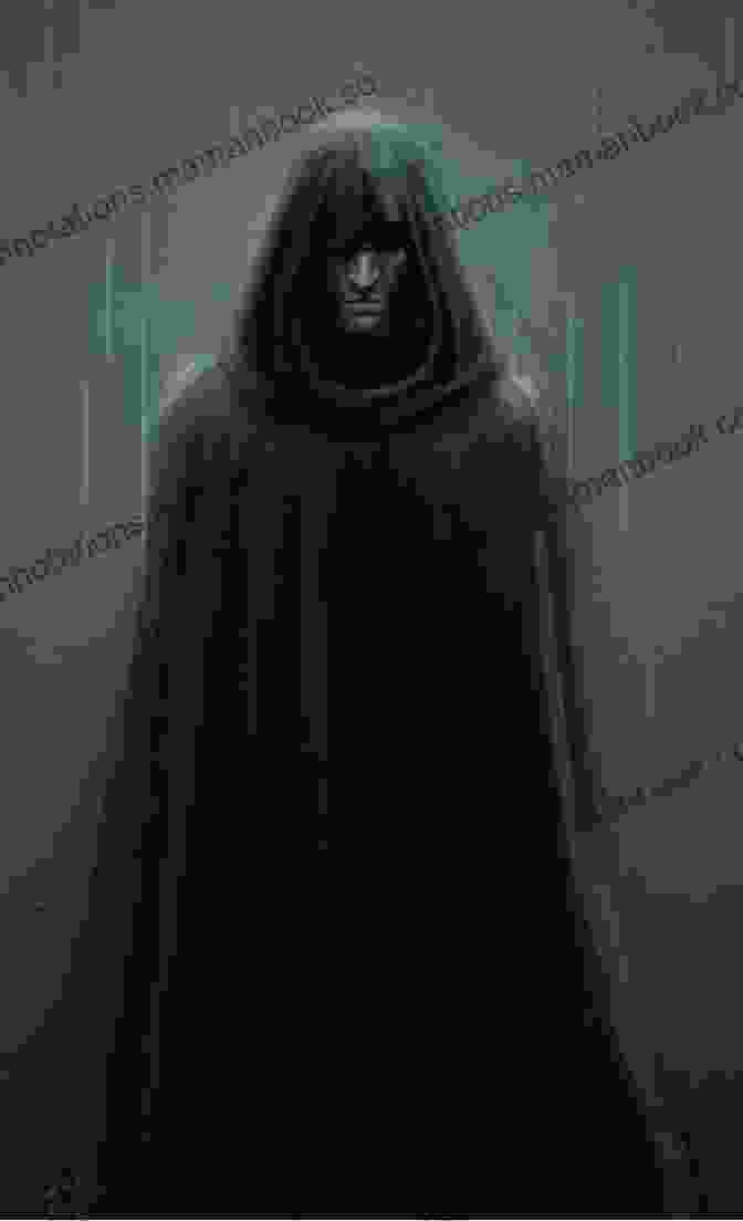 A Cloaked Figure Conversing With A Mysterious NPC Born Of Shadows (The League 4)