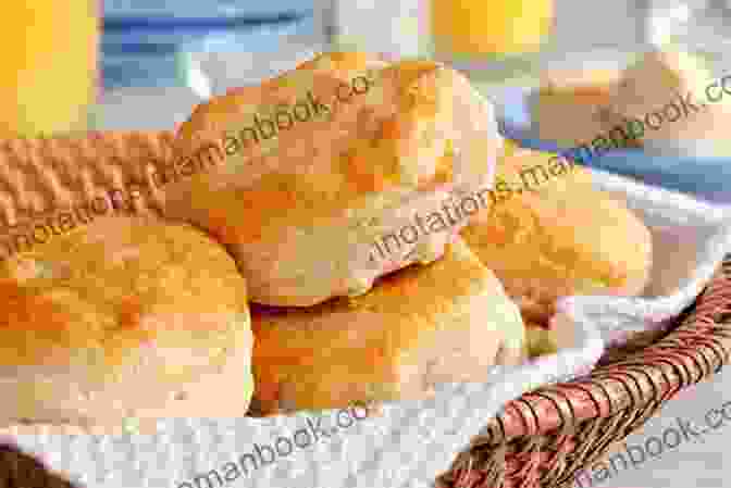 A Close Up Of A Freshly Baked All American Biscuit The All American Biscuit Gia Scott