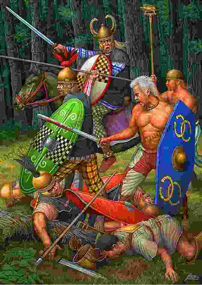 A Fierce Battle Between Celtic Warriors And Roman Legionaries, Each Side Fighting For Their Beliefs And Way Of Life The Pagan S Prize (Captive Brides 3)