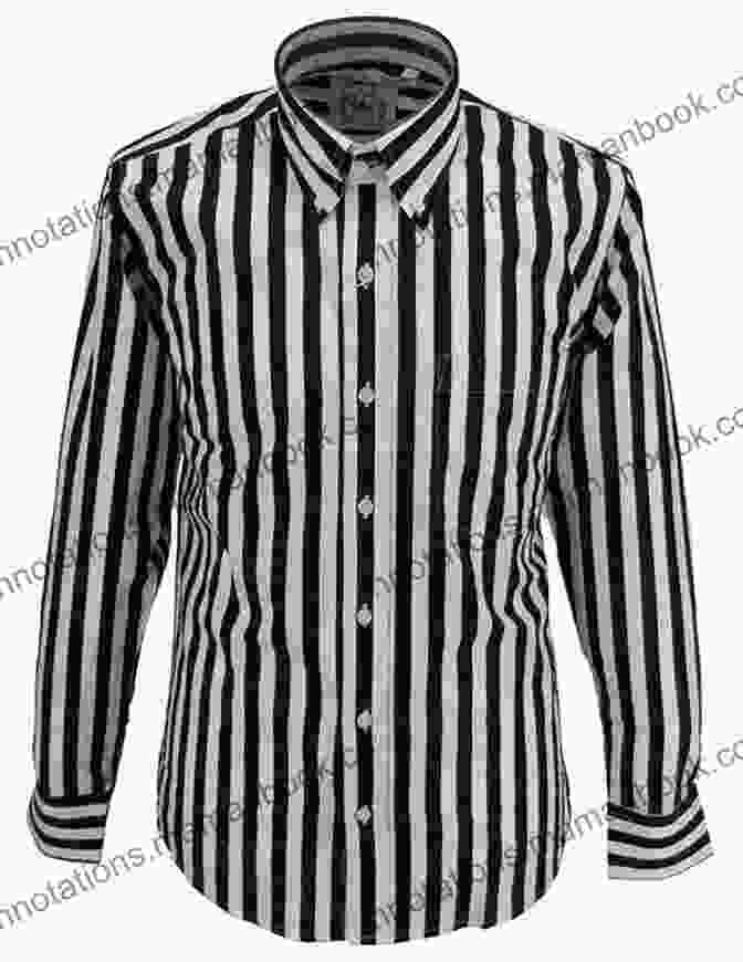 A Man Wearing A Black And White Striped Button Down Shirt With A Pair Of Black Pants. Boyfriend Sweaters: 19 Designs For Him That You Ll Want To Wear