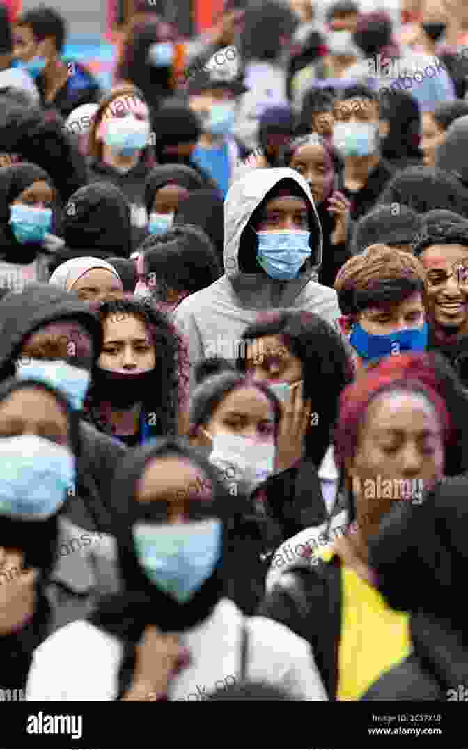 A Person Standing In Front Of A Crowd, Wearing A Mask Haiku In The Time Of Pandemic