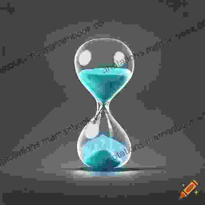 An Hourglass, Representing The Passage Of Time, With A Backdrop Of A Starry Night Sky Selected Poems (Penguin Classics) Jules Verne