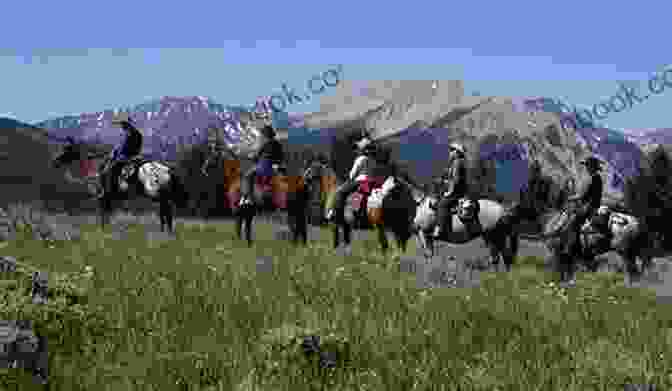 Horseback Riders Exploring The 71 Quarter Circle Ranch The 71 Quarter Circle Ranch Headquarters: A Report