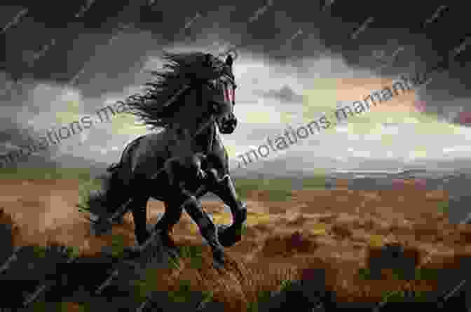 Illustration Of A Lone Horseman Galloping Across A Rugged Mountain Landscape Australia S Bush Poets Banjo Paterson Part 2