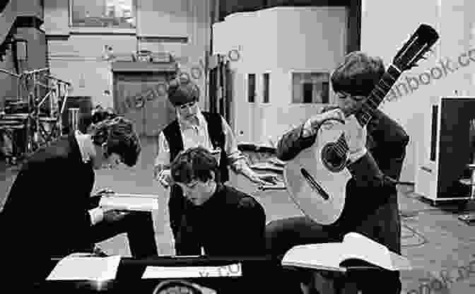 The Beatles Recording In Abbey Road Studios. The Long And Winding Road: The Story Of The Beatles