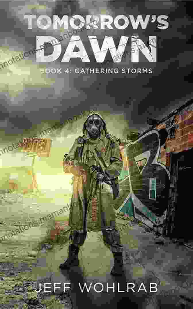 The Hours That Remain Book Cover Featuring A Post Apocalyptic Cityscape With A Lone Survivor Standing On Top Of A Skyscraper, Staring Out Towards The Horizon. The Hours That Remain Keith Barker